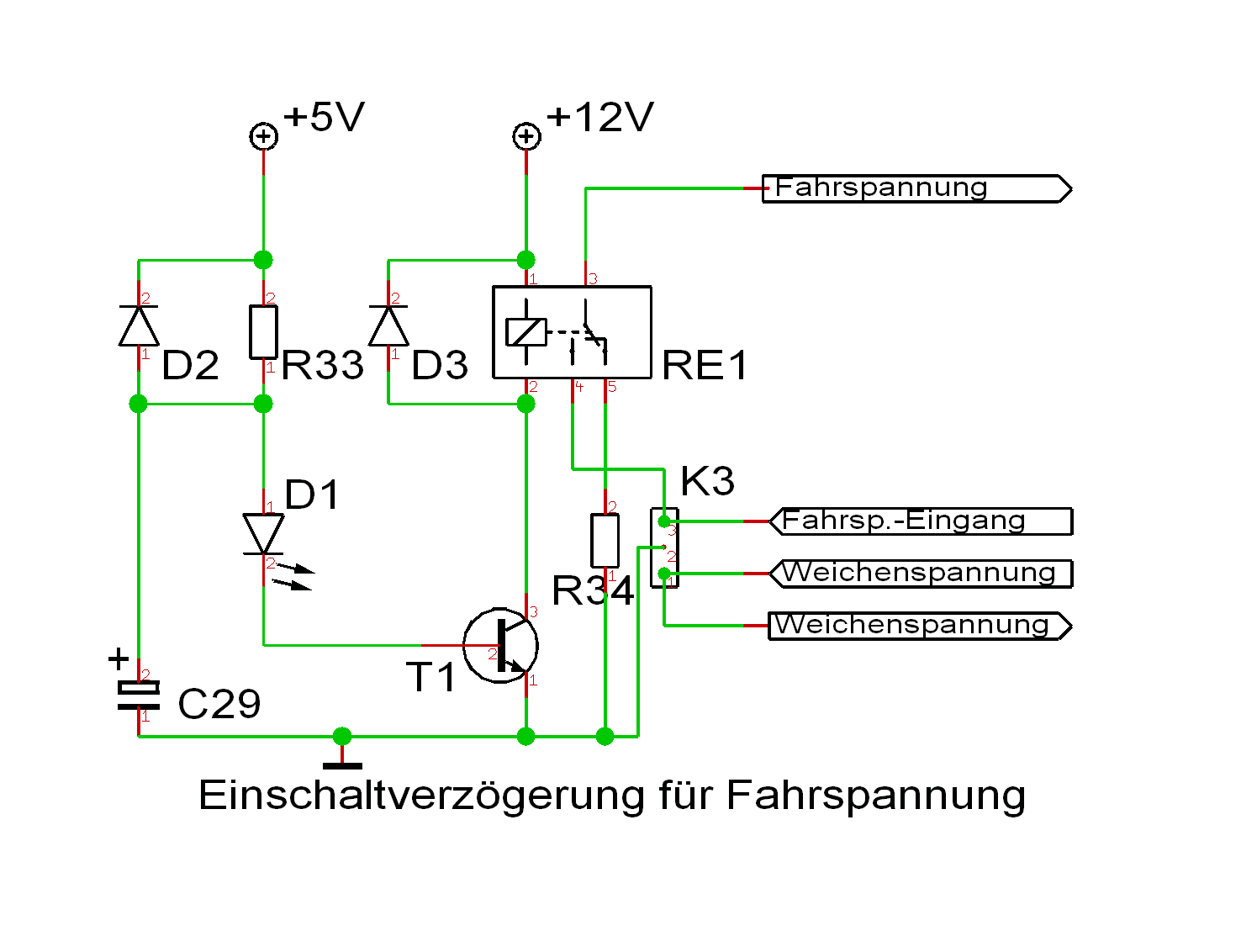 Schaltplan Seite 2 zum Interface zur PIO-Karte