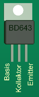 Anschlussfolge Transistor