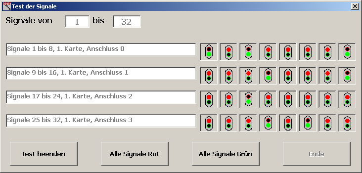 Testprogramm unter Windows