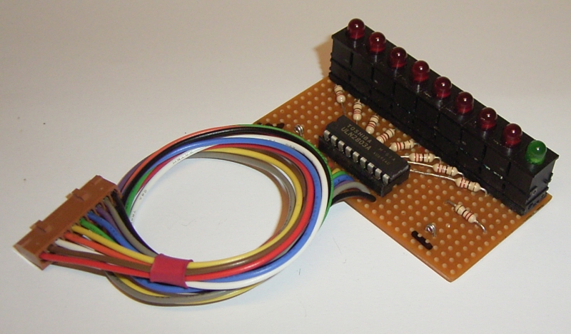 Foto einfacher Testadapter f�r das serielle Interface