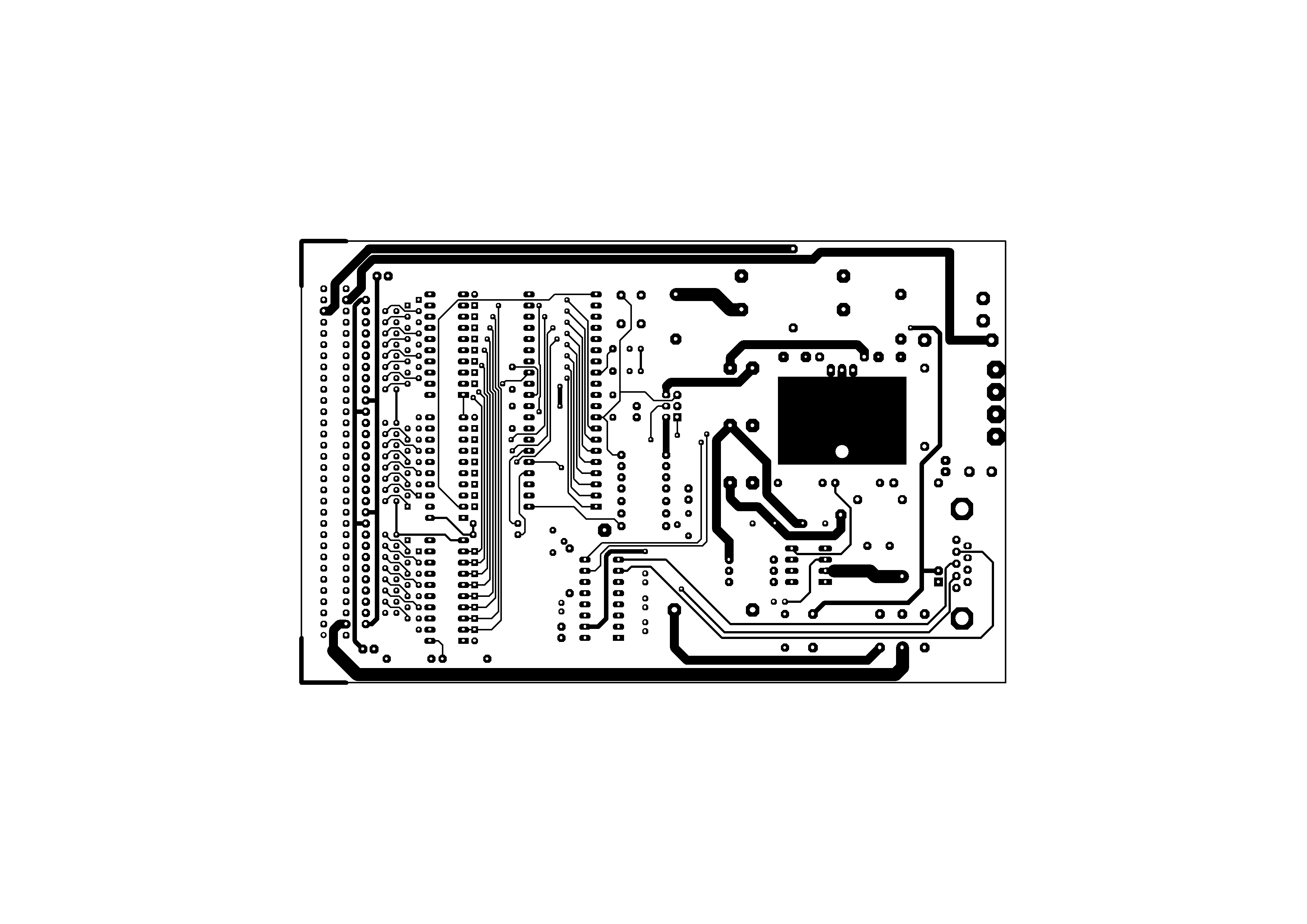 Kupfer oben zum seriellen Interface